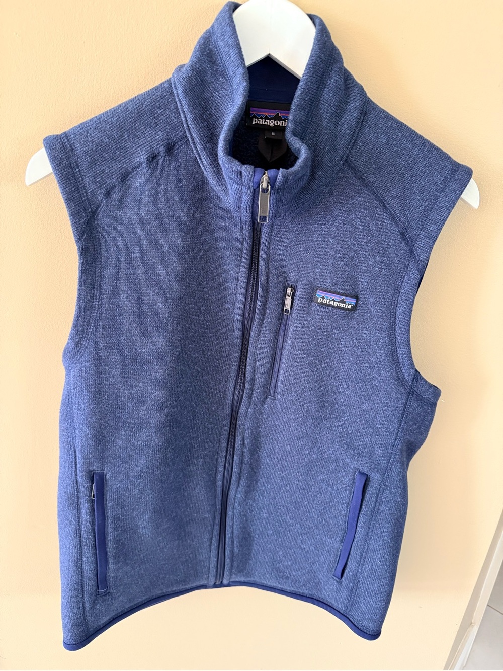 Patagonia Mens Better Sweater Vest with Multicolor Logo
